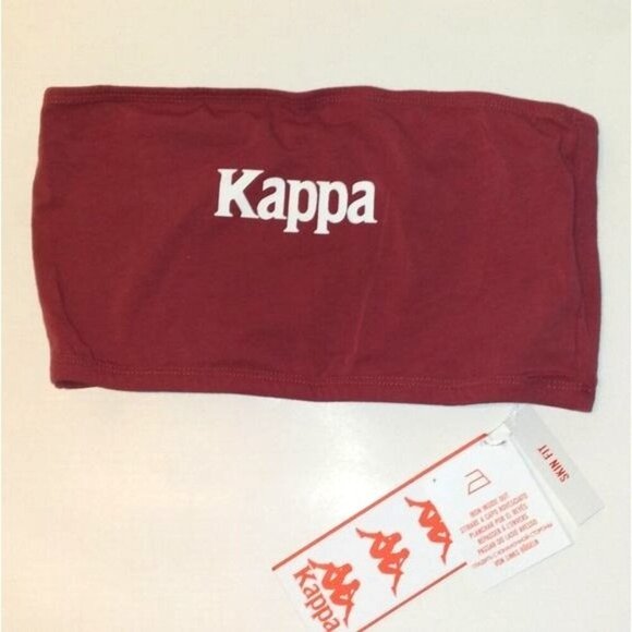 Kappa Logo Bandeau Crop Top - Picture 5 of 6